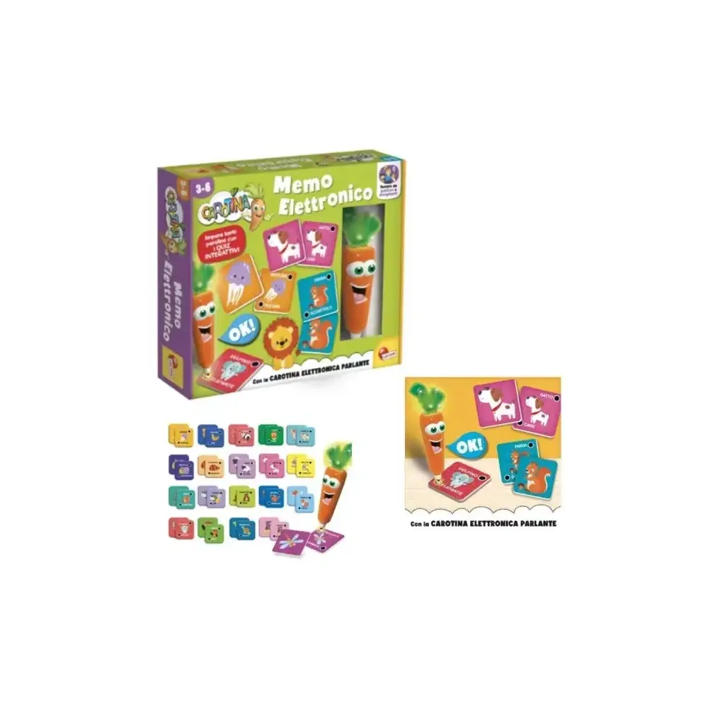 Memo Elettronico Carotina Lisciani Giochi - 36+ mesi