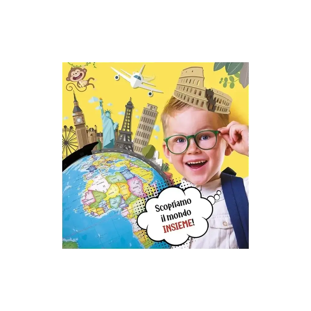 I'M A Genius Il Mio Primo Mappamondo 26 cm – Mappamondo Interattivo…