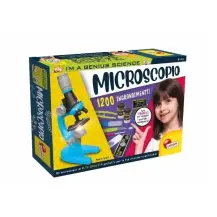 I'm a Genius Il Mio Microscopio 1200x - Kit per 8-12 anni