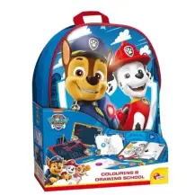 Paw Patrol Backpack Super Kit Creativo Per Disegnare, Stickers…