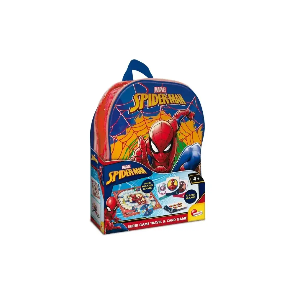 Lisciani Giochi Spider-Man Super Game Travel & Card Game 20 Carte