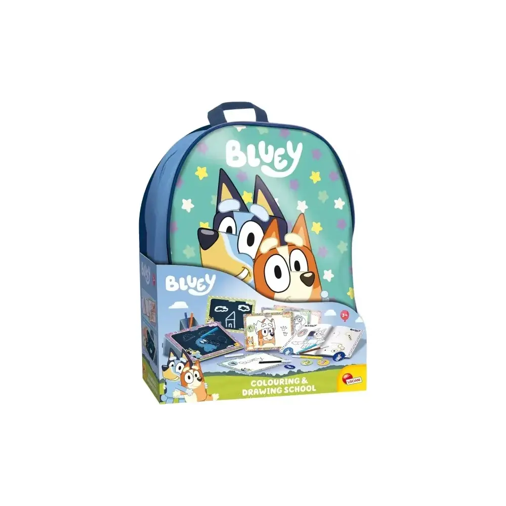 Lisciani Giochi Bluey Colouring Zainetto 25x31x11 cm