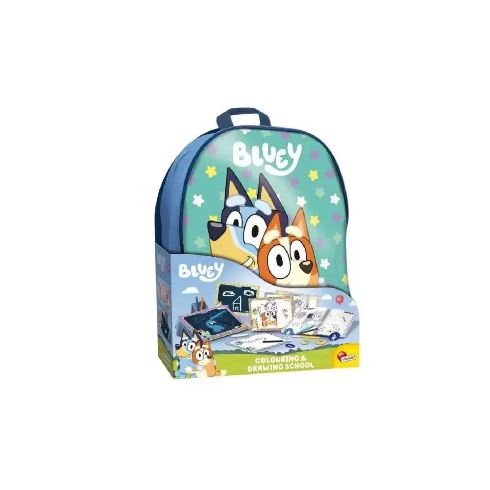 Lisciani Giochi Bluey Colouring Zainetto 25x31x11 cm