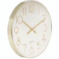 Orologio da parete Atmosphera Laure 51 cm in plastica oro