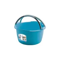 Bacinella tonda 16L con manici antiscivolo PR154Q Stefanplast PR154Q