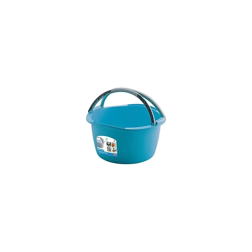 Bacinella tonda 16L con manici antiscivolo PR154Q Stefanplast PR154Q