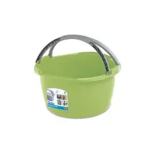 Bacinella tonda 16L con manici antiscivolo PR154Q Stefanplast PR154Q