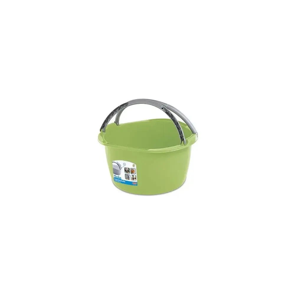 Bacinella tonda 16L con manici antiscivolo PR154Q Stefanplast PR154Q