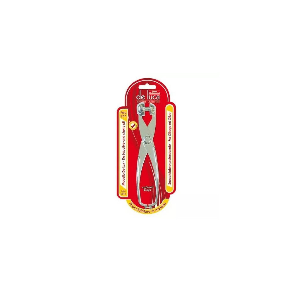 SNOCCIOLATORE INOX OLIVE E CILIEGE MANUALE SNOCCIOLATORE INOX OLIVE E CILIEGE MANUALE