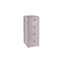 Cassettiera Elegance Slim 4C Tortora Stefanplast 30301