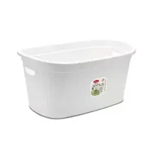 Cesta Portabiancheria Domus Bianca 35L Stefanplast 91100
