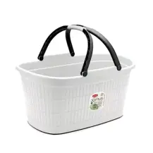 Cesta Domus Bianca 35 Litri 58x38x29 cm Stefanplast 91200