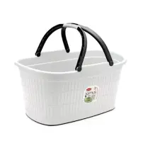 Cesta Domus Bianca 35 Litri 58x38x29 cm Stefanplast 91200
