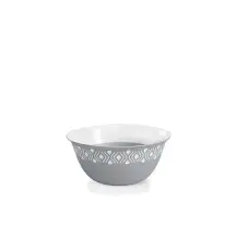 Ciotola Tosca 29cm in bianco/grigio Stefanplast 55102