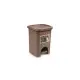Elegance Pattumiera 6 Lt con finitura Midollino Stefanplast 3010