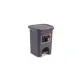 Elegance Pattumiera 6 Lt con finitura Midollino Stefanplast 3010