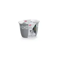 Scolaposate 55702 Tosca Bianco/Grigio – Tessuto di qualità Stefanplast 55702
