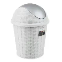 Elegance Basculina Pattumiera 10 Lt Bianco 29800 Stefanplast 29800