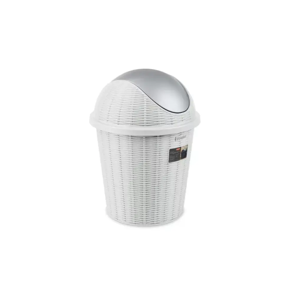 Elegance Basculina Pattumiera 10 Lt Bianco 29800 Stefanplast 29800