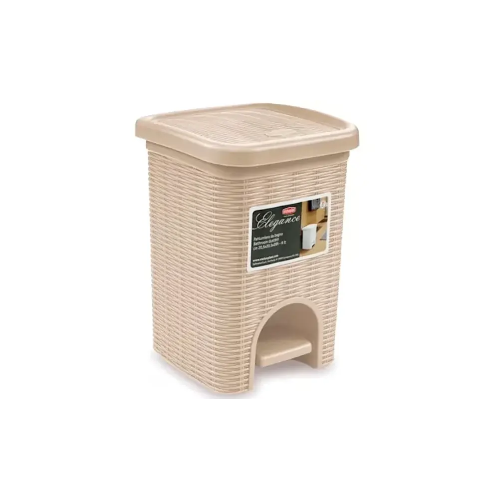 Pattumiera Elegance 6Lt Cashmere Stefanplast 30134
