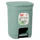 Domus Pattumiera Bagno Verde 6L Plastica Rigenerata Stefanplast 90402