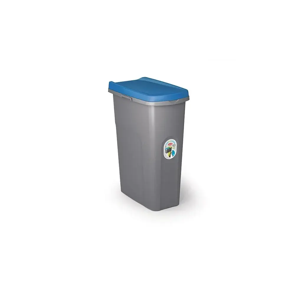 Home Eco System Pattumiera 40 Lt Blu – Plastica modulare Stefanplast 70782