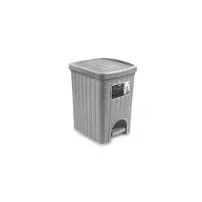 Elegance 20Lt Pattumiera Grigio – Capacità 20 Litri Stefanplast 30798