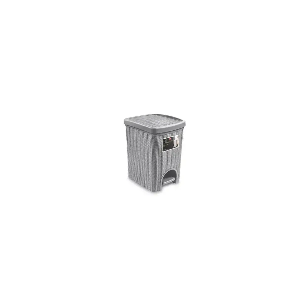 Elegance 20Lt Pattumiera Grigio – Capacità 20 Litri Stefanplast 30798