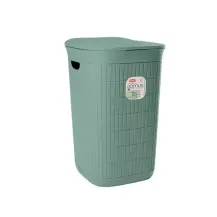 Portabiancheria Verde 36 Litri Plastica Rigenerata Stefanplast 90902