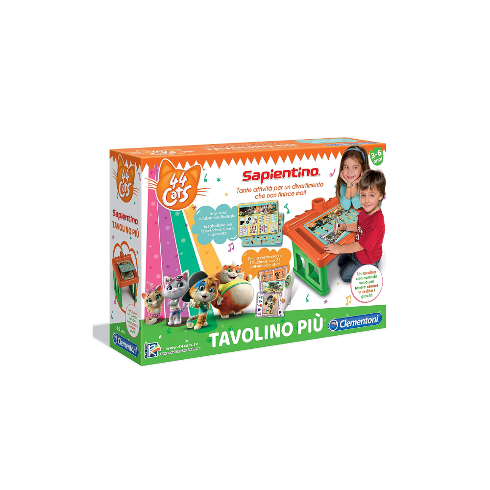Tavolino più 44 Gatti - Clementoni