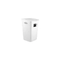 Elegance Portabiancheria 36 Lt Bianco in plastica effetto… Stefanplast 30500