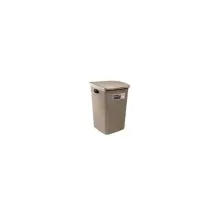 Elegance Portabiancheria 36Lt in plastica effetto rattan Stefanplast 30501