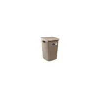Elegance Portabiancheria 36Lt in plastica effetto rattan Stefanplast 30501