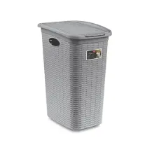 Portabiancheria Elegance 36Lt grigio Stefanplast 30512