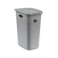 Portabiancheria Elegance 36Lt grigio Stefanplast 30512