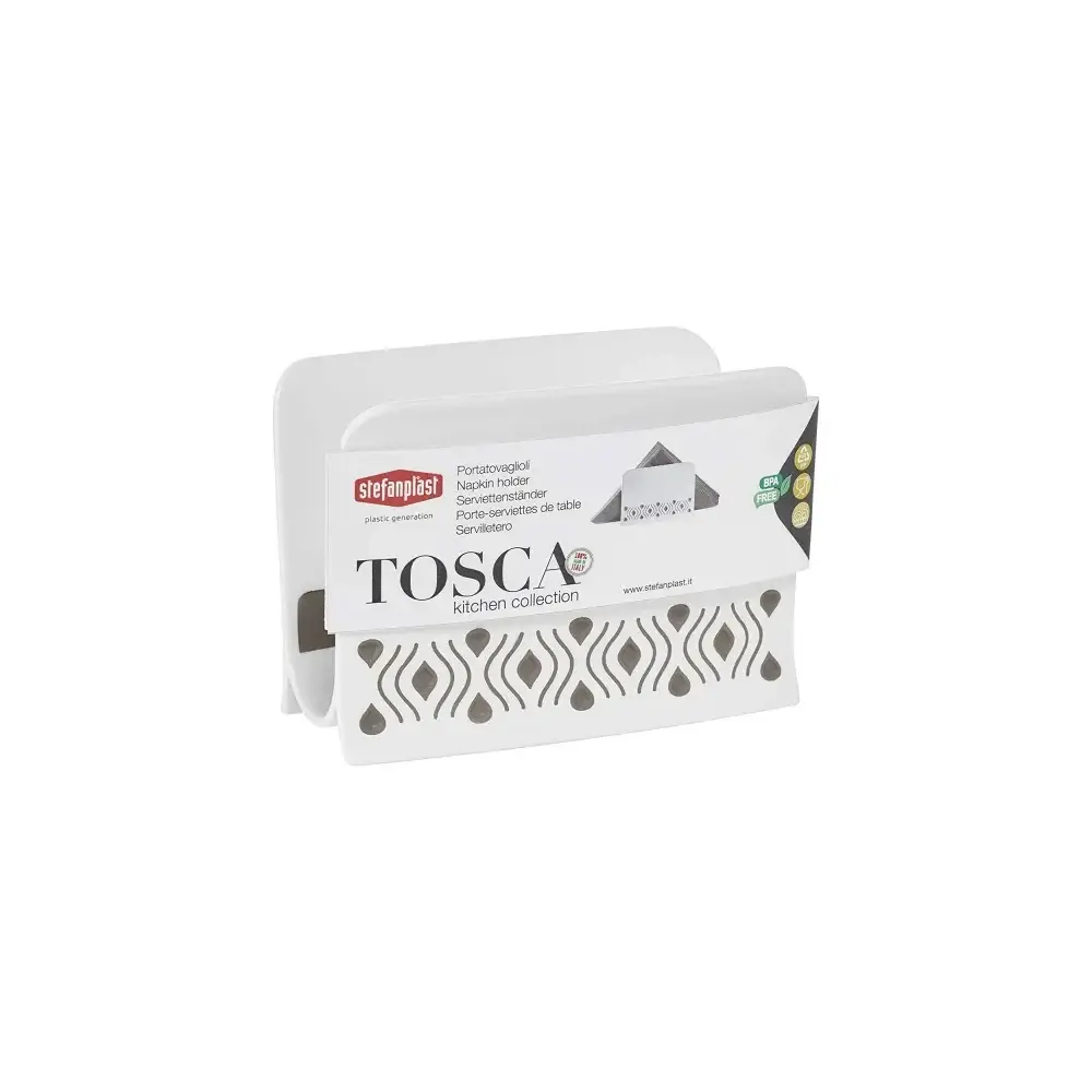 Tosca portatovagliolo da tavolo 100% made in Italy Stefanplast 55350
