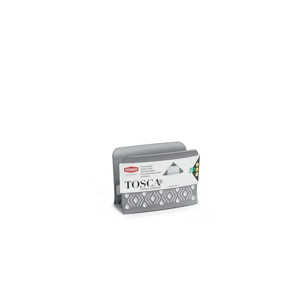Tosca Portatovaglioli Bianco/Grigio Stefanplast 55352