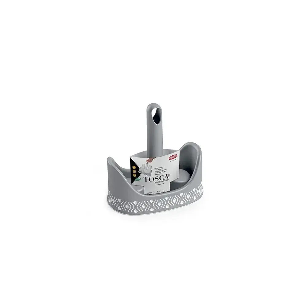 Portabicchieri 55902 Tosca bianco/grigio – Stefanplast 55902