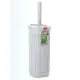 Portascopino Domus in bianco – plastica rigenerata – 11,5x11,5x40 cm Stefanplast 90500