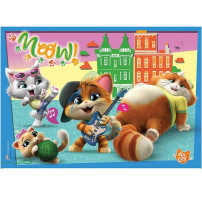 PUZZLE 180 PEZZI 44 GATTI