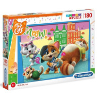 PUZZLE 180 PEZZI 44 GATTI