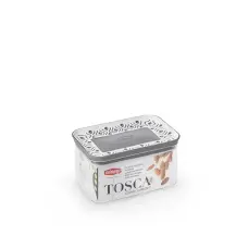 Barattolo Rett Tosca 0,7 Lt Bianco/Grigio Stefanplast 55554