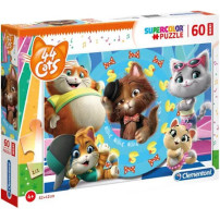 PUZZLE 60 PEZZI 44 GATTI