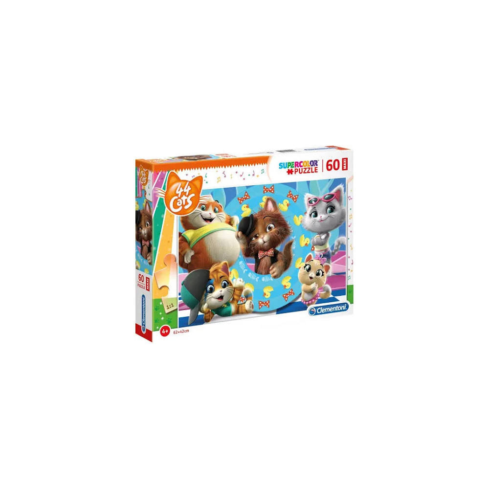 PUZZLE 60 PEZZI 44 GATTI