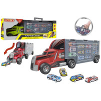 Camion Portauto con 12 Auto in Metallo