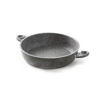Tegame Alto Cuore di Pietra 32 cm Induzione Accademia Mugnano