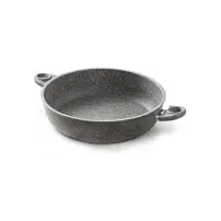 Tegame Alto Cuore di Pietra 32 cm Induzione Accademia Mugnano