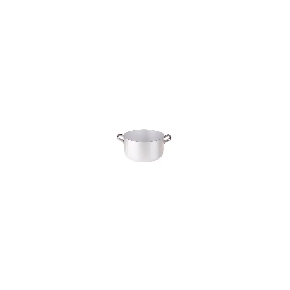 Casseruola Alta 45 cm Alluminio 3mm 2 Manici - Linea 104 - Agnelli