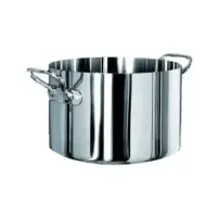 Casseruola Alta Aluinox 24x16 2 Manici - Agnelli