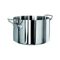 Casseruola Alta Aluinox 28x18 2 Manici - Agnelli